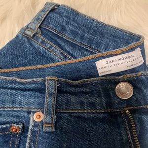 Zara straight jeans